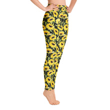 Load image into Gallery viewer, Sunflower High Waisted Leggings