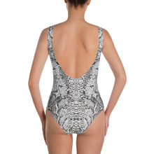 Load image into Gallery viewer, Snakeskin One-Piece Swimsuit