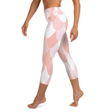 Load image into Gallery viewer, Pink Mermaid High Waisted Capri Leggings
