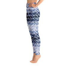 Load image into Gallery viewer, Blue yoga leggings for women