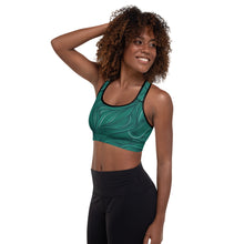 Load image into Gallery viewer, Lula Activewear Rainforest Green Padded Sports Bra