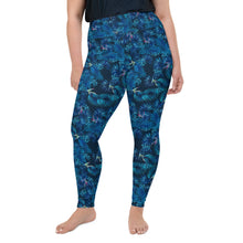 Load image into Gallery viewer, Plus size high waisted yoga leggings for women