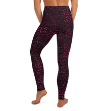 Load image into Gallery viewer, Burgundy Leopard Print High Waisted Leggings