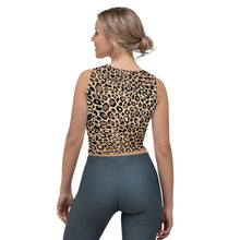 Load image into Gallery viewer, Leopard Print Yoga Crop Top