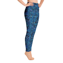 Load image into Gallery viewer, Copacabana print high waisted yoga leggings dance tights yoga tights gym tights