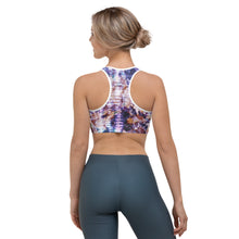 Load image into Gallery viewer, Lula Activewear Coral Tie Dye Sports Bra